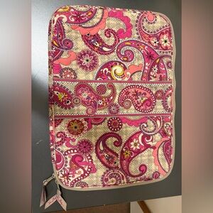 Vera Bradley Pink Paisley Laptop Case